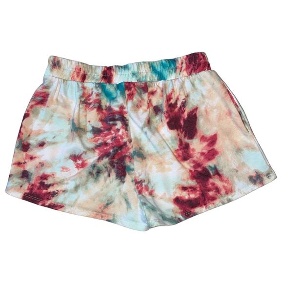 Vanilla Bay Nadia Bright Tie-Dye Lounge Shorts Size Medium - Picture 5 of 6
